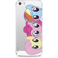ERT GROUP My Little Pony Fluttershy Pinkie Pie and Rainbow Dash Transparent Phone Case