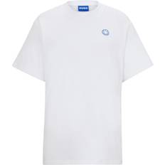 Dame T-shirts HUGO Shirts Blue