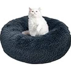 TOHDNC Katt hund rund lugnande fluffig Donut