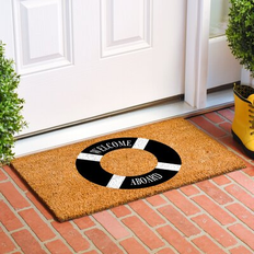 Plastic Entrance Mats Trinx Call Welcome Aboard