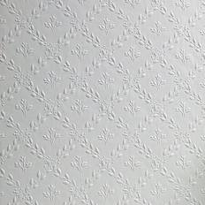 Wallpapers East Urban Home 10m L x 52cm W Floral and Botanical 3D Embossed Roll Wallpaper