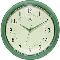 Clocks Infinity Instruments 15" Retro Round Wall Clock