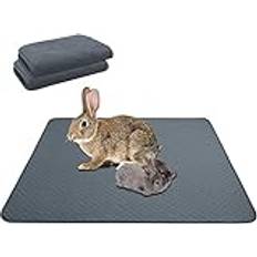 bodysocks 2-pack marsvin fleece cage liner, tvättbara marsvin Pee Pads, halkfri