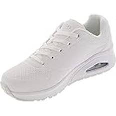 Bred sko Skechers Dam Uno Stand on Air Basket, Halvt blod, 36.5 Bred