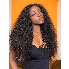 UNice 13x4 Lace Front Wigs Human Hair Curly Hair Pre Plucked