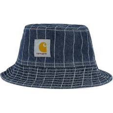 Carhartt Cappelli Carhartt Orlean Blu Bianco Wip - Blue/White Unisex