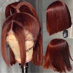 Sizifee 10 Inch Reddish Brown Short Bob Wig