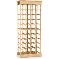 Costway 40 Bottles Modular Wine Rack