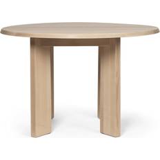 Chêne - Rectangulaire Tables à manger Ferm Living 118.5 x 220 cm White Oiled Beech Table à manger