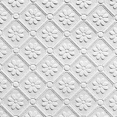 Wallpapers East Urban Home 10m L x 53cm W Floral and Botanical 3D Embossed Roll Wallpaper