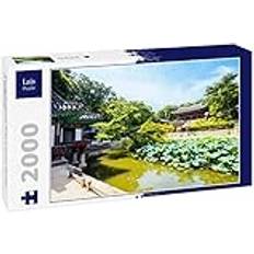 Lais Puzzle Pussel Changdeokgung Palace Secret Garden i Sydkorea 2000 bitar