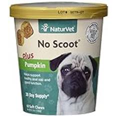 NaturVet NO SCOOT Plus Pumpkin Dog Soft Chew Healthy Glands