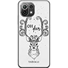 mobiltelefonfodral för Xiaomi 11 LITE 4G/5G originalt och officiellt licensierat Babaco mönster Winter 002, fodral tillverkad av TPU-plast