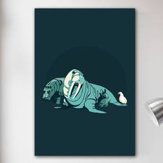 East Urban Home "Walrus" Jason Detmer Graphic on Framed Art