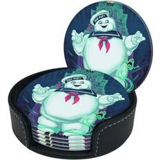 Kitchen Accessories Heqqred Stay Puft Ghostbusters Round Coaster