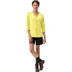 Giallo Bluse Vaude Damen Skomer 3/4 II Bluse gelb