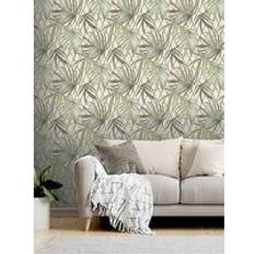 Rasch Paradise Palm Wallpaper In Green