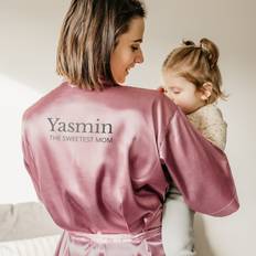 Your surprise Kimono Med Navn - Lyserød