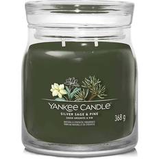 Yankee Candle Innredningsdetaljer Yankee Candle Signature Medium Jar Silver Sage Pine