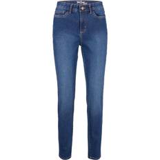 Bonprix Stretchiga stuprörsjeans med hög midja