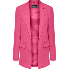 XS Blazerit Pieces Bossy LS Loose Blazer - Hot Pink