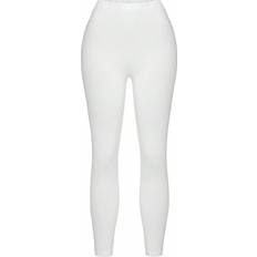 Shein Dam Tights Shein EZwear Solid Color Elastic Waist Skinny Leggings