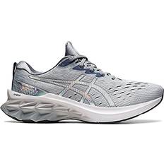 Shoes Asics Men's NOVABLAST Platinum Running Shoes, 10.5, Piedmont Grey/White