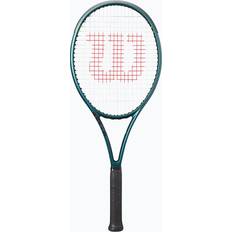 Tennis Wilson Blade 100UL V9 Turnierschläger (besaitet) grün