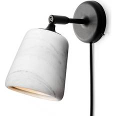 Marmer Wandlampen New Works Materiaal Wandlamp Black Sheep