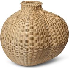 Beige Vaser ferm LIVING Bola Flettet Vase