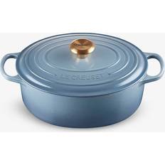 Le Creuset Signature Chambray Cast Iron 29cm with lid