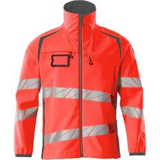 Mascot Softshell hi-vis rød/mørk antracit