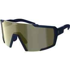 Scott Sunglasses Scott Shield Submariner Blue/Gold Chrome, One Size