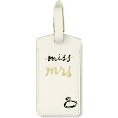 White Luggage Tags Kate Spade Vegan Luggage Tag