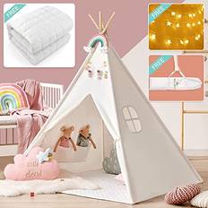 Teepee tent for kids Tiny Land Kids Teepee Tent with Mat