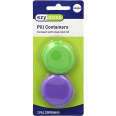 Health Ezy Dose Pill Containers, 2 Count