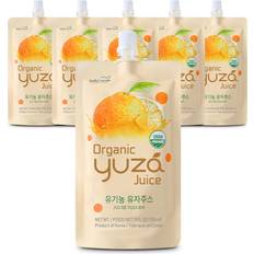 USDA Organic Juice & Fruit Drinks JeollaNamdo Organic Yuzu Juice 5.1fl oz 6