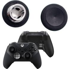 Deal4go 2-Pack Short Concave Magnetic Analog Thumbstick Set Replacement for Xbox One Elite 2 Controller Standard Thumb Sticks Elite 1698