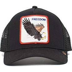 Goorin Bros. Clothing Goorin Bros. The Farm Men's Trucker Hat Baseball Snapback Cap, Black Eagle