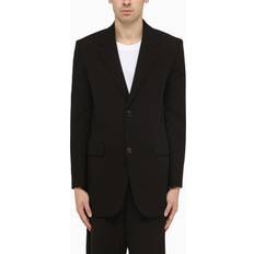 Ami Paris Blazers Ami Paris Oversize Two Buttons Jacket Black for Men