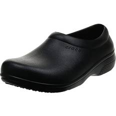 Slippers & Sandals Crocs unisex adult Men's and Women's on the Slip Resistant Work Shoes Clog, Black, 15 Women Men