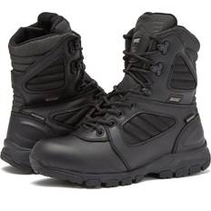 Lace Boots Magnum Men 8.0 Waterproof Tactical Boots Leather Side Zip Military Combat Desert