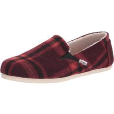 Toms Women Loafers Toms Redondo Plaid Slip On Flats