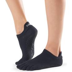 ToeSox Clothing ToeSox Women's Low Rise Full Socks Black