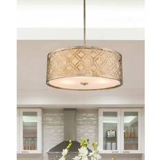 Misc Large Kitchen Island Drum Pendant Lamp