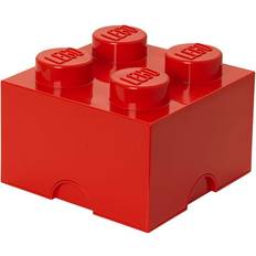 LEGO Red Storage Box Brick 4 Bright, Medium