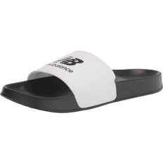 Slippers & Sandals New Balance Unisex-adult V1 Slide Sandal, White/Black, Men Women W