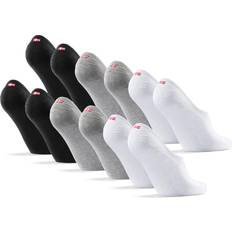 Danish Endurance No-Show Cotton Socks 6-Pack - Multi/Patterned