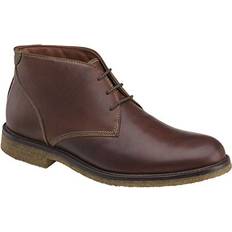 Chukka Boots Johnston & Murphy Men's Copeland Chukka Red Brown Oiled Full Grain