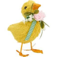 Easter Decorations Single Yellow Standing Chick Ornament Easter Decoration